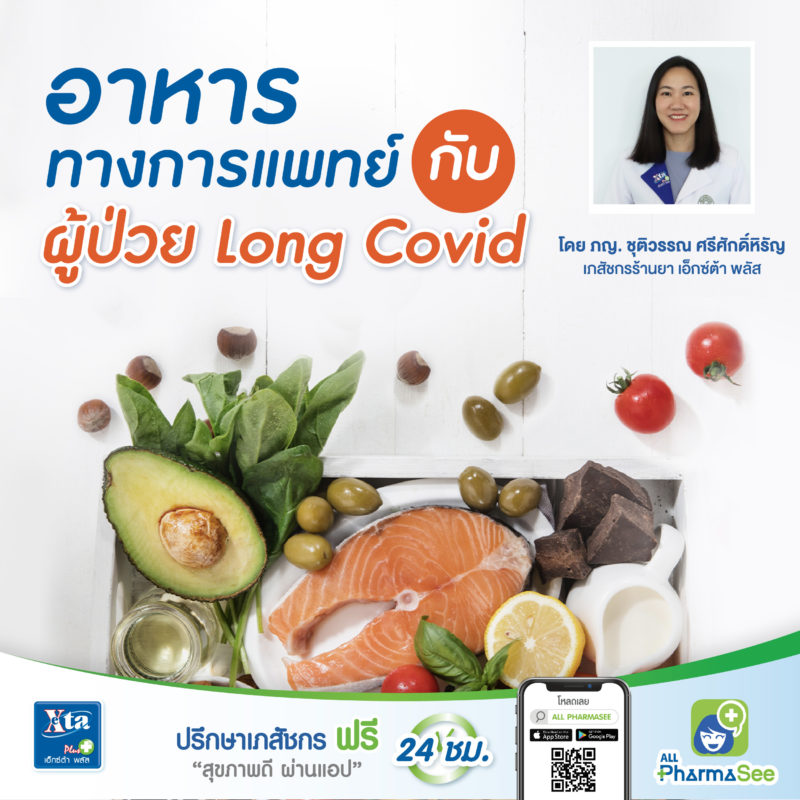 อาหารทางการแพทย์ กับ ผู้ป่วย Long Covid